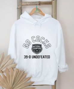 South Carolina Gamecocks go cocks 39 0 undefeated shirt