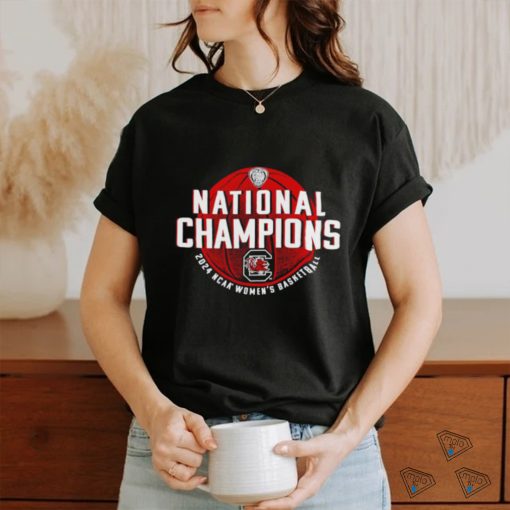 South Carolina Gamecocks logo 2024 NCAA women’s basketball national champions Final Four shirt