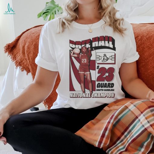 South Carolina WBB 2024 Bree Hall National Champion Hoodie shirt