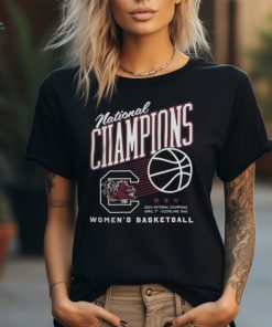 South Carolina Women’s Basketball 2024 Champs Tee shirt