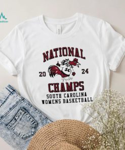 South Carolina gamecocks Women’s Basketball National Champs 2024 mascot shirt