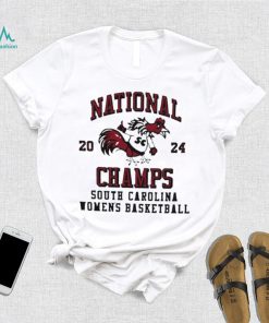 South Carolina gamecocks Women’s Basketball National Champs 2024 mascot shirt