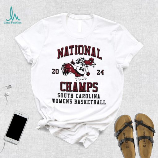 South Carolina gamecocks Women’s Basketball National Champs 2024 mascot shirt