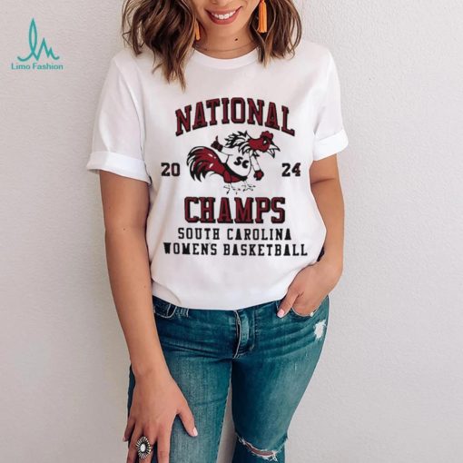 South Carolina gamecocks Women’s Basketball National Champs 2024 mascot shirt