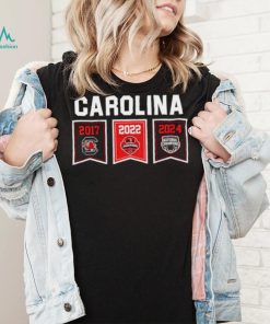 South Carolina women’s basketball 2024 championship 3 times shirt