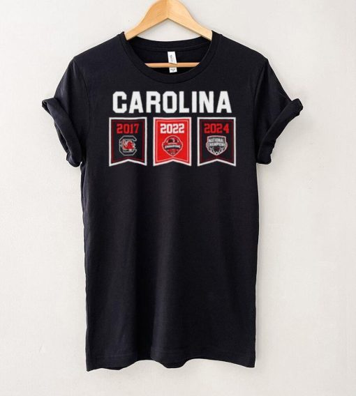 South Carolina women’s basketball 2024 championship 3 times shirt