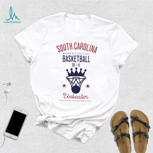 South Carolina women’s college basketball 380 unbeater national champions 2024 shirt