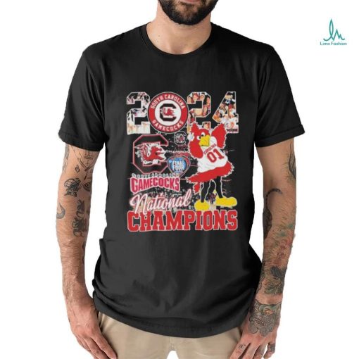 South carolina gamecocks women’s basketball 2024 ncaa national champions celebration T shirt