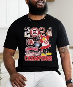 South carolina gamecocks women’s basketball 2024 ncaa national champions celebration T shirt