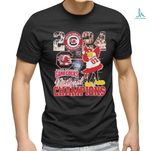 South carolina gamecocks women’s basketball 2024 ncaa national champions celebration T shirt