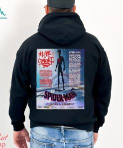 Spider Man Across The Spider Verse In Concert UK Tour 2024 Start In London On Sundat 30 June Unisex T Shirt