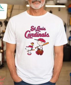 St Louis Cardinals Let’s Play Baseball Together Snoopy MLB Shirt