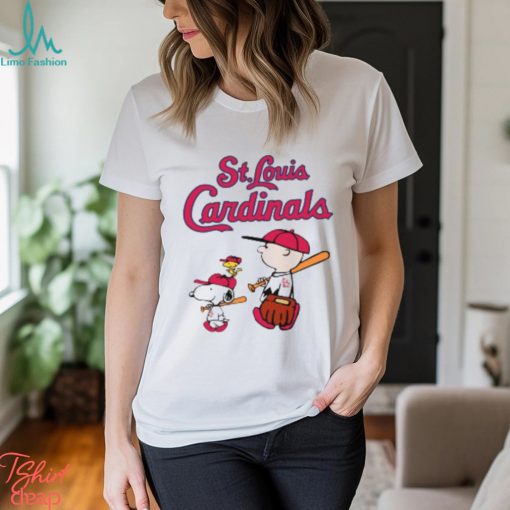 St Louis Cardinals Let’s Play Baseball Together Snoopy MLB Shirt