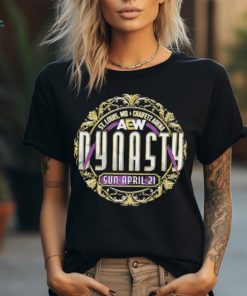 St Louis Mo Chaifetz Arena Aew Dynasty Sun April 21 Logo T shirt