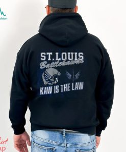 St. Louis Battlehawks Retro Kaw is Law Shirt