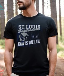 St. Louis Battlehawks Retro Kaw is Law Shirt