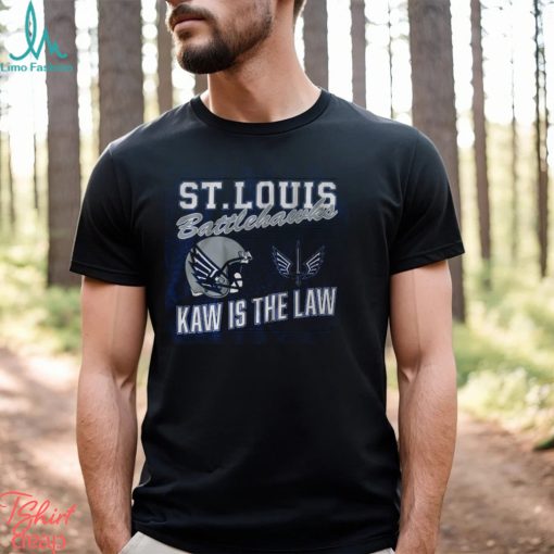 St. Louis Battlehawks Retro Kaw is Law Shirt