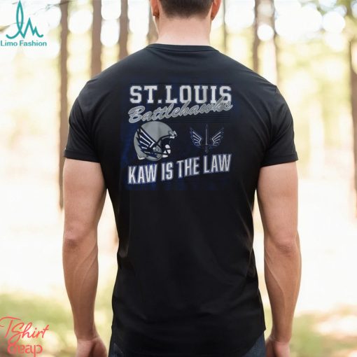 St. Louis Battlehawks Retro Kaw is Law Shirt