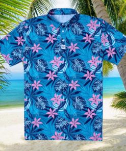 Standout Hawaiian Floral Golf Polo Shirt