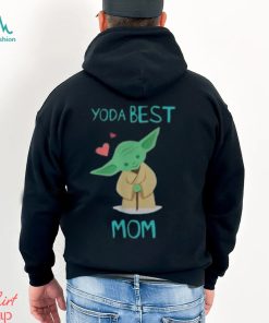 Star Wars Day 2024 Yoda Best Mom Hearts Mother’s Day Classic T Shirt