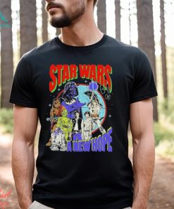 Star Wars Mad Engine Globe Group Graphic Shirt