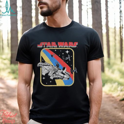 Star Wars Mad Engine Retro Falcon Graphic Shirt