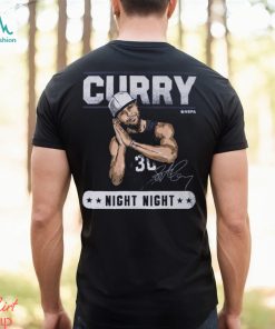 Steph Curry Golden State Night Night WHT SHIRT