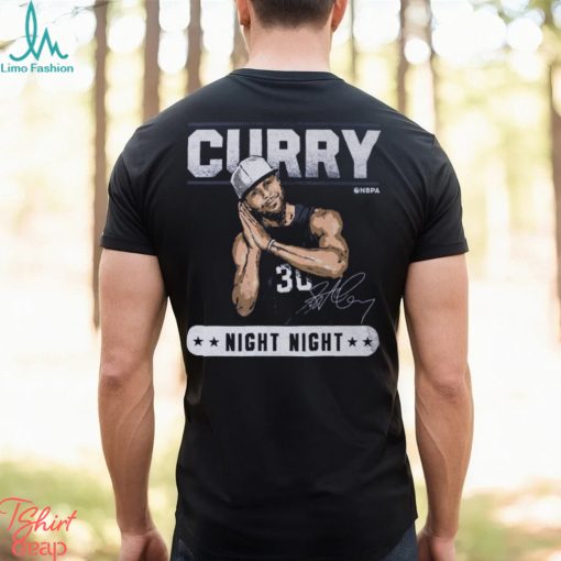 Steph Curry Golden State Night Night WHT SHIRT