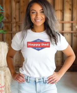 Steve Will Do It Happy Dad Front Logo T Shirt