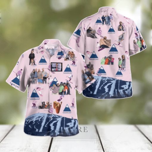 Sugarloaf Pink Pattern Hawaiian Shirt Special Edition Aloha Shirt