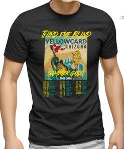 Summer Gods Third Eye Blind Tour Shirt