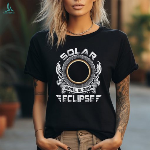 Sun Retro Solar Eclipse 2024 Totality April 8 Men Boys Kids T shirt