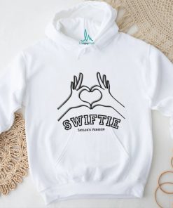 Swiftie Taylors Version Heart Hands shirt