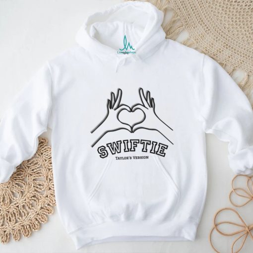 Swiftie Taylors Version Heart Hands shirt