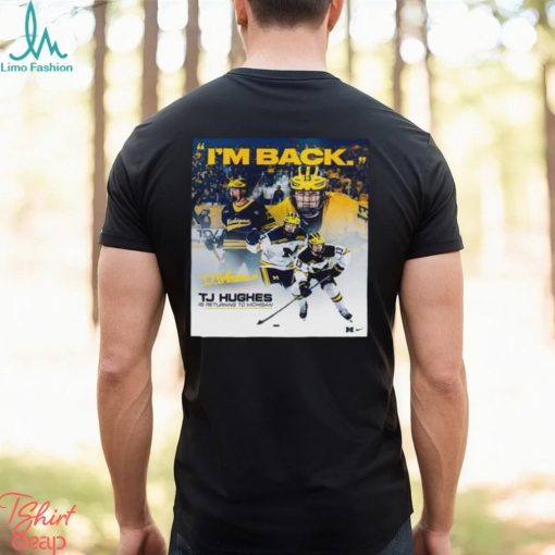 TJ Hughes From Michigan Hockey Is Returning To Michigan Classic T Shirt