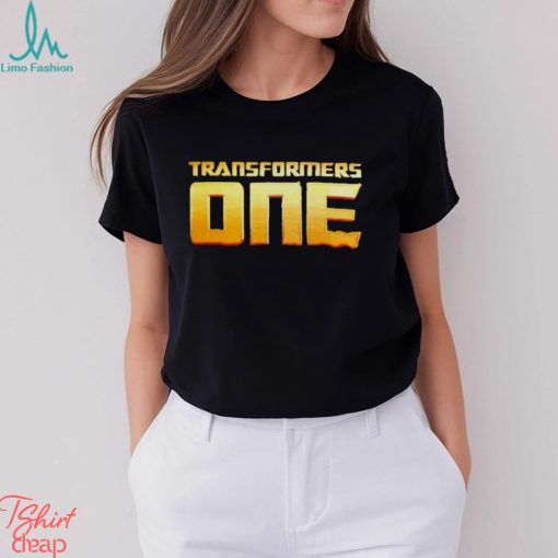 TRANSFORMERS ONE LOGO 2024 SHIRT