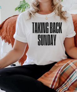 Taking Back Sunday Text Shirt