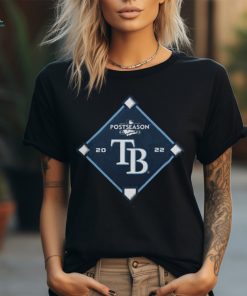 Tampa Bay Rays Baseball October Rise 2022 Postseason Balck Tee Shirt