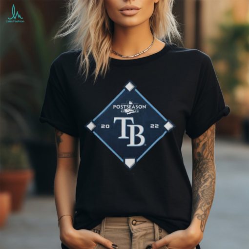 Tampa Bay Rays Baseball October Rise 2022 Postseason Balck Tee Shirt