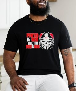 Tampa bay buccaneers pewter and red till I’m cold and dead T shirt