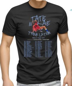 Tate Mcrae 2024 World Tour shirt