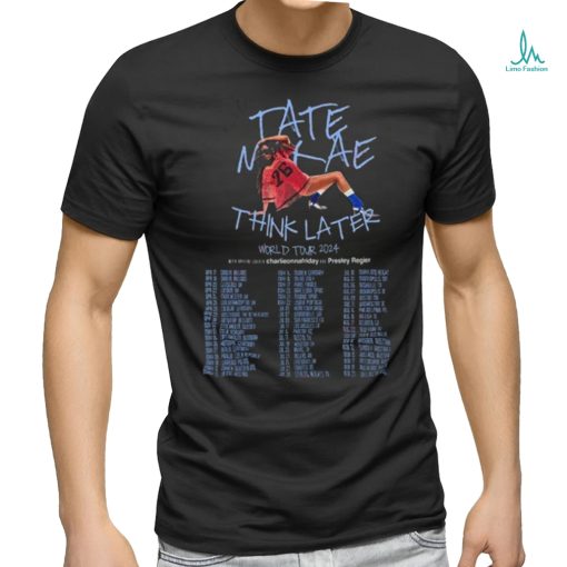 Tate Mcrae 2024 World Tour shirt