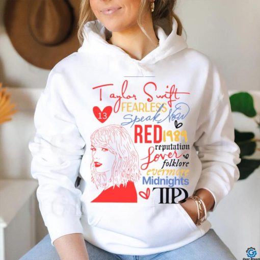 Taylor Swift Albums The Eras Tour shirt