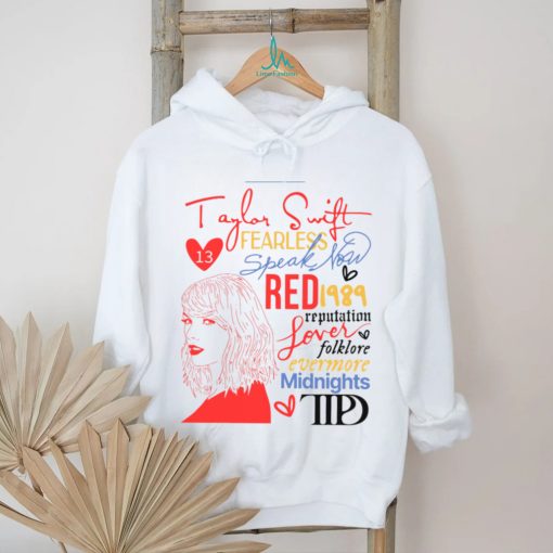 Taylor Swift Albums The Eras Tour shirt