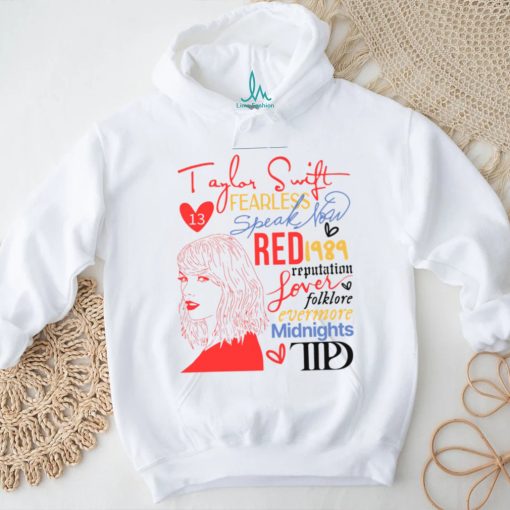 Taylor Swift Albums The Eras Tour shirt
