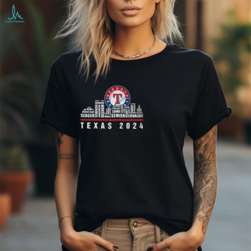 Texas Rangers Roster 2024 T Shirt