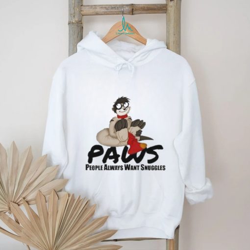 Thabo Meerkat Paws People Always Want Snuggles Shirt