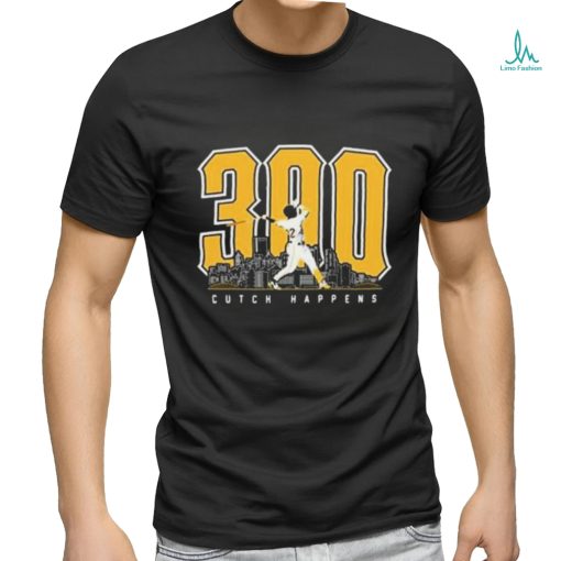 The 300 Home Runs Mark In A Pittsburgh Pirates Vintage Snapback Shirt