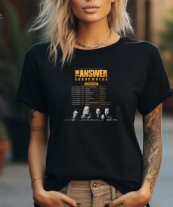 The Answer Europe Tour 2024 Shirt