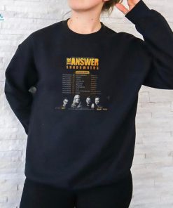 The Answer Europe Tour 2024 Shirt